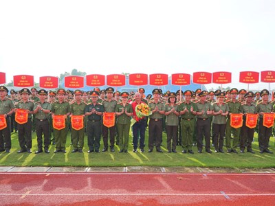 Gần 1.600 VĐV tranh tài tại Hội thao “Khỏe vì an ninh Tổ quốc” Công an TP. Đà Nẵng 2026