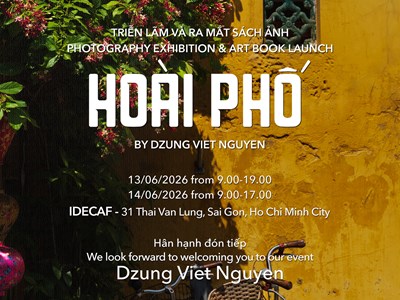 Triển lãm và sách ảnh “Hoài phố”: Hội An trong miền nhớ