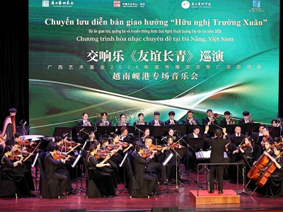 Giao hưởng “Hữu nghị Trường Xuân” kết nối nghệ thuật, vun đắp tình hữu nghị Việt Nam - Trung Quốc