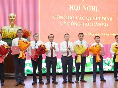 Đà Nẵng điều động, bổ nhiệm nhiều cán bộ chủ chốt
