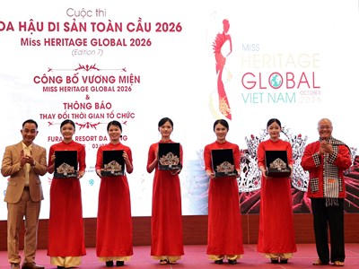 Hoa hậu Di sản toàn cầu 2026: Cơ hội để Đà Nẵng quảng bá văn hóa, du lịch