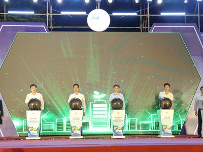 Khai mạc Hội chợ triển lãm sản phẩm tiết kiệm năng lượng và chuyển đổi xanh năm 2026