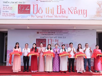 “Ký hoạ đô thị Đà Nẵng”: Cảm nhận nhịp sống qua từng nét vẽ