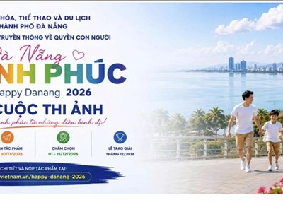 Phát động Giải thưởng “Đà Nẵng hạnh phúc - Happy Danang 2026”