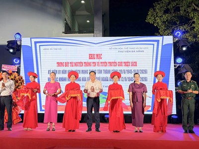 Đưa sách và tri thức đến gần cộng đồng vùng ven biển Đà Nẵng