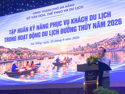 Đà Nẵng tập huấn kỹ năng phục vụ khách du lịch đường thủy