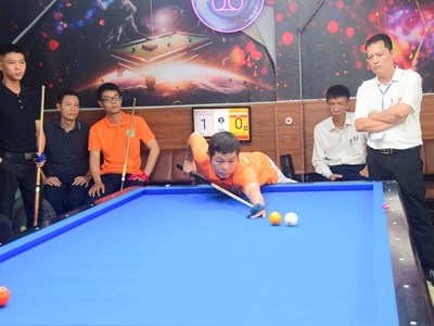 129 VĐV tranh tài tại Giải Billiards Đại hội TDTT TP. Đà Nẵng lần thứ X
