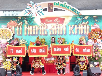Đà Nẵng: Tri ân Tổ nghề sân khấu, tiếp nối mạch nguồn nghệ thuật