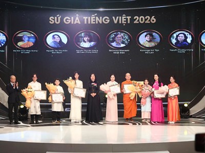 Chắp cánh hành trình lan toả tiếng Việt ra thế giới