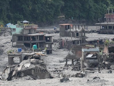 Nepal cảnh báo nguy cơ xảy ra trận lũ mới