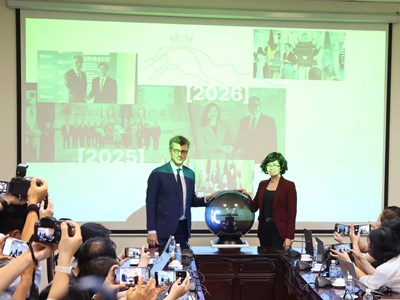 Công bố đồ họa kỷ niệm 50 năm Việt Nam gia nhập UNESCO