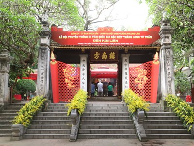 Đảm bảo an toàn, an ninh cho Lễ hội đền Kim Liên 