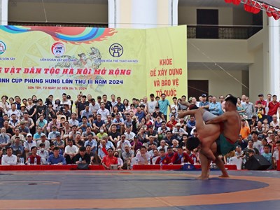 Hà Nội nhất toàn đoàn Giải Vật dân tộc Hà Nội mở rộng tranh cúp Phùng Hưng lần thứ III