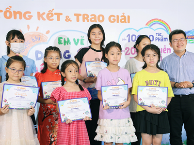 Tổng kết cuộc thi Em vẽ “dũng sĩ” tiêm phòng vắcxin