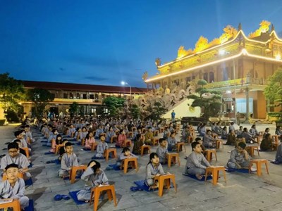 Tổ chức hội trại, khóa tu mùa hè đảm bảo đúng văn hóa truyền thống