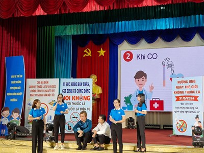 Hội thi sáng kiến truyền thông “Gia đình có sức khoẻ - Không khói thuốc”