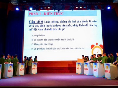 Sôi nổi cuộc thi “Tìm hiểu, sáng kiến về phòng, chống tác hại của thuốc lá”