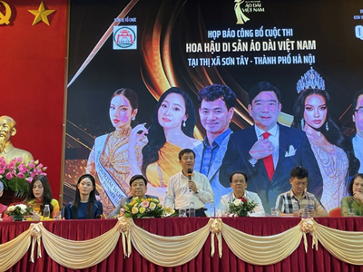 Cuộc thi Hoa hậu di sản áo dài Việt Nam 2024 được tổ chức tại Sơn Tây - xứ Đoài