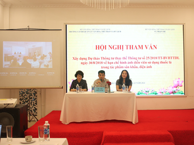 Tham vấn xây dựng dự thảo Thông tư về hạn chế sử dụng thuốc lá trong tác phẩm điện ảnh, sân khấu