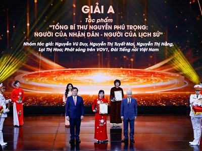 90 tác phẩm được trao giải báo chí “Vì sự nghiệp Đại đoàn kết toàn dân tộc” lần thứ XVI  