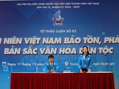 Thanh niên bảo tồn, phát huy bản sắc văn hoá dân tộc