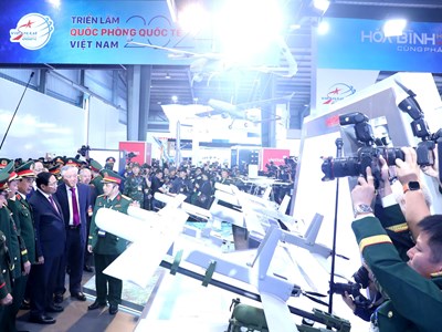 Quy mô và trang thiết bị tại Triển lãm Quốc phòng quốc tế Việt Nam 2024