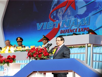 Thủ tướng Phạm Minh Chính dự khai mạc Triển lãm Quốc phòng quốc tế Việt Nam 2024