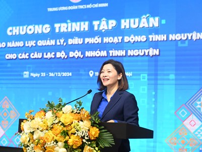 Nâng cao năng lực điều phối hoạt động tình nguyện của thanh niên