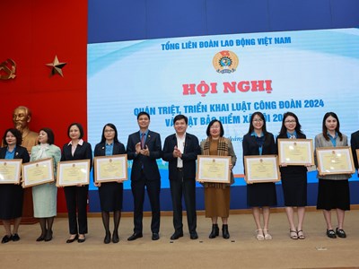 Đảm bảo quyền lợi người lao động qua thực hiện Luật Công đoàn 2024, Luật BHXH 2024
