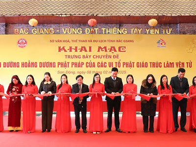 Trưng bày hình ảnh, hiện vật tiêu biểu về Phật giáo thời Lý -Trần 