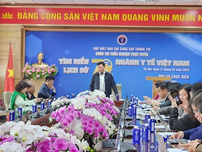 Phát động cuộc thi trực tuyến tìm hiểu lịch sử ngành Y tế Việt Nam