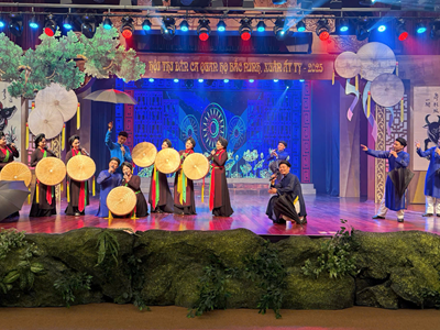 Gần 600 nghệ nhân, nghệ sĩ, liền anh, liền chị dự thi dân ca Quan họ Bắc Ninh 