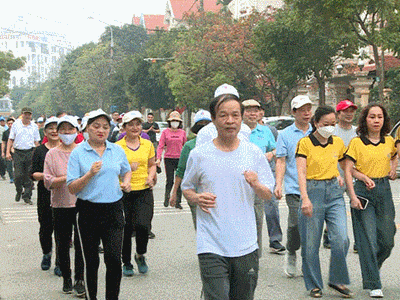 Bắc Ninh tổ chức Ngày chạy Olympic vì sức khỏe toàn dân