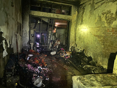 Hà Nội chỉ đạo khắc phục hậu quả vụ cháy tại phố Trung Liệt khiến 2 người tử vong