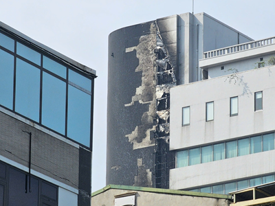 Hà Nội: Chưa phát hiện thiệt hại về người trong vụ cháy trên phố Thái Hà