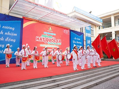 Phát động cuộc thi “Thiếu nhi hát Quốc ca tại các địa chỉ đỏ“