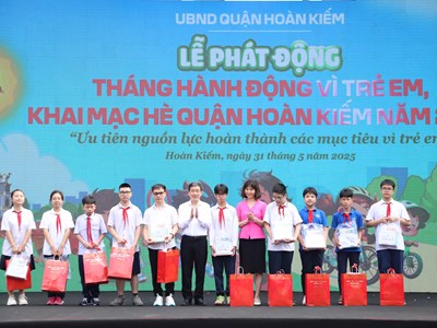 Hà Nội: Phát động Tháng hành động vì trẻ em và khai mạc hè 2025