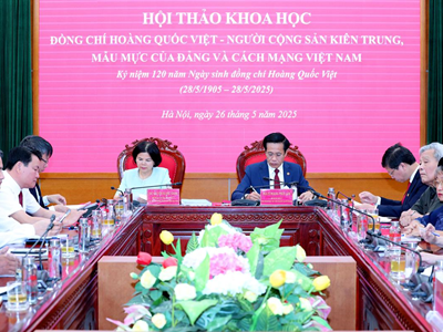 Hội thảo khoa học về đồng chí Hoàng Quốc Việt 