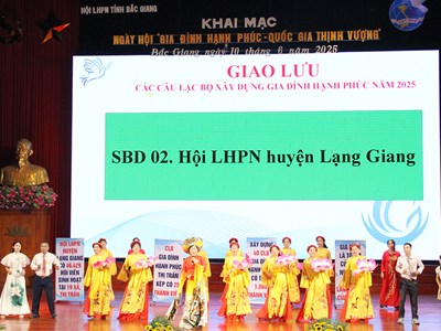 Bắc Giang triển khai xây dựng và nhân rộng các mô hình gia đình văn hóa điển hình