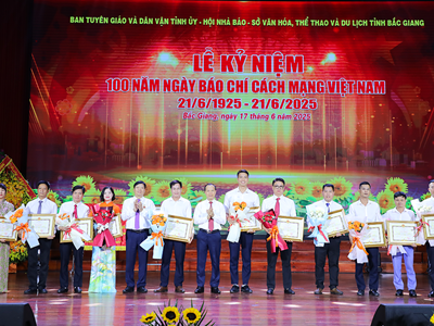 Bắc Giang kỷ niệm 100 năm Ngày Báo chí Cách mạng Việt Nam
