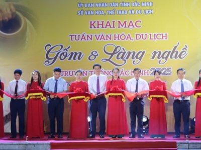Khai mạc Tuần Văn hoá, du lịch Bắc Ninh - năm 2025