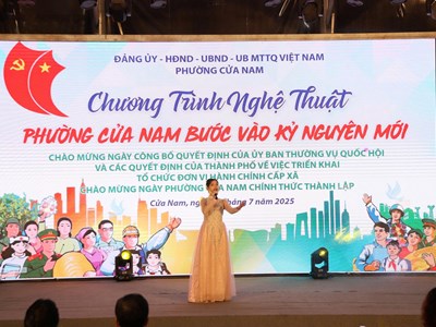 Chương trình nghệ thuật “Phường Cửa Nam bước vào kỷ nguyên mới”
