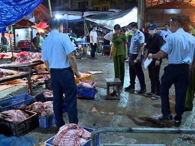 Hà Nội triệt phá đường dây giết mổ, tiêu thụ lợn bệnh với giá 50.000 – 70.000 đồng/kg