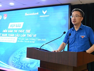 Hơn 200 đại biểu dự Diễn đàn Tri thức trẻ Việt Nam toàn cầu lần thứ VI - 2025