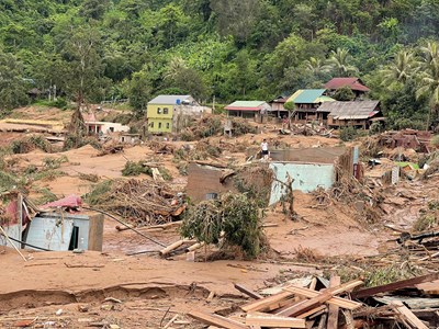 Hà Nội hỗ trợ nhân dân tỉnh Nghệ An 5 tỉ đồng bị khắc phục hậu quả bão lũ