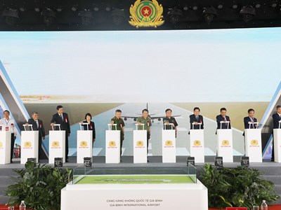 Lễ khởi công Dự án xây dựng Cảng hàng không quốc tế Gia Bình