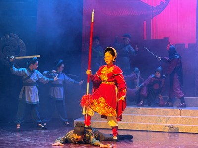 “Mẫu ngự trời Nam” – Vở chèo ngợi ca khát vọng độc lập và tình mẹ Việt Nam