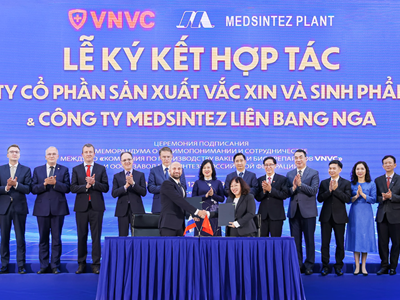 Nga chuyển giao công nghệ sản xuất thuốc, vắcxin các bệnh truyền nhiễm và mạn tính cho Việt Nam