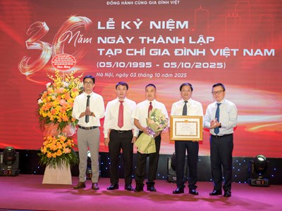 Tạp chí Gia đình Việt Nam kỷ niệm 30 năm thành lập