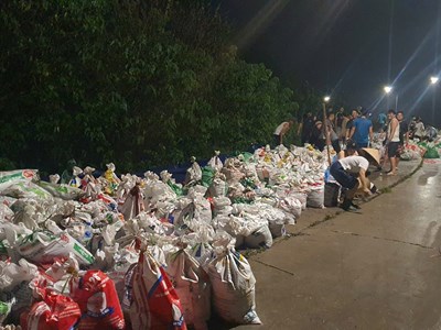 Bắc Ninh: Dự báo 24 giờ tới lũ trên sông Thương đạt trên mức lịch sử, ngập diện rộng